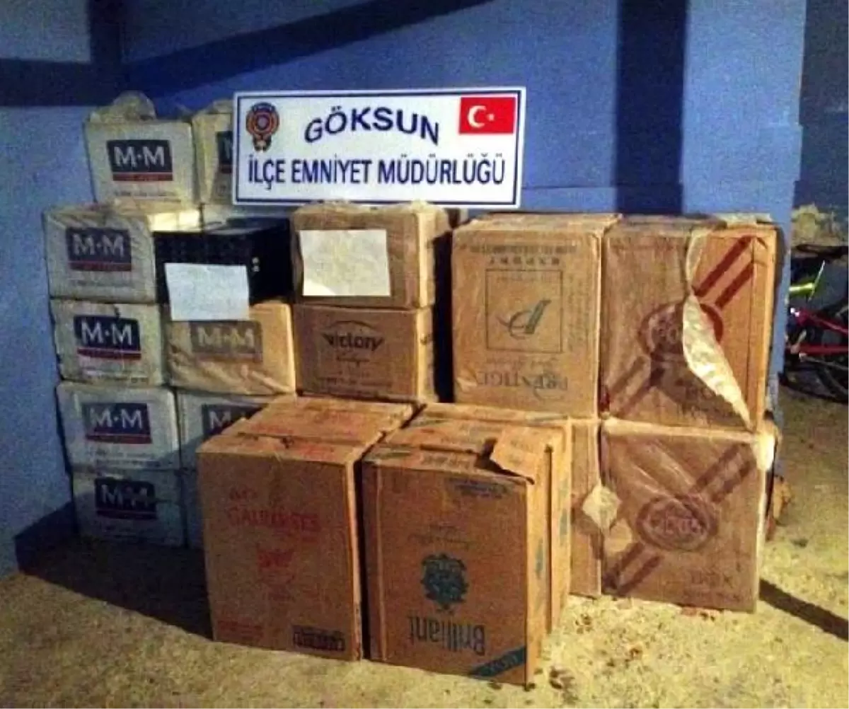 Göksun\'da 19 Bin Paket Kaçak Sigara Ele Geçirildi