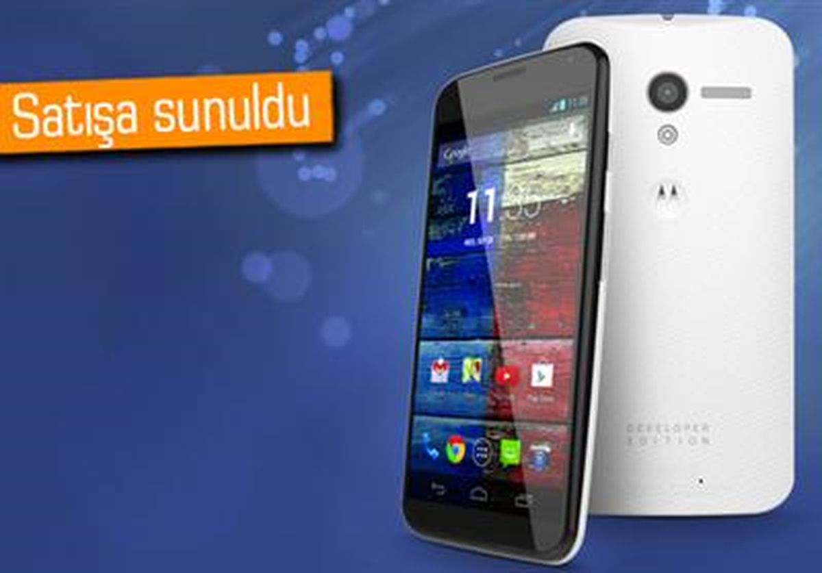 Moto X Developer Edition Satışa Sunuldu