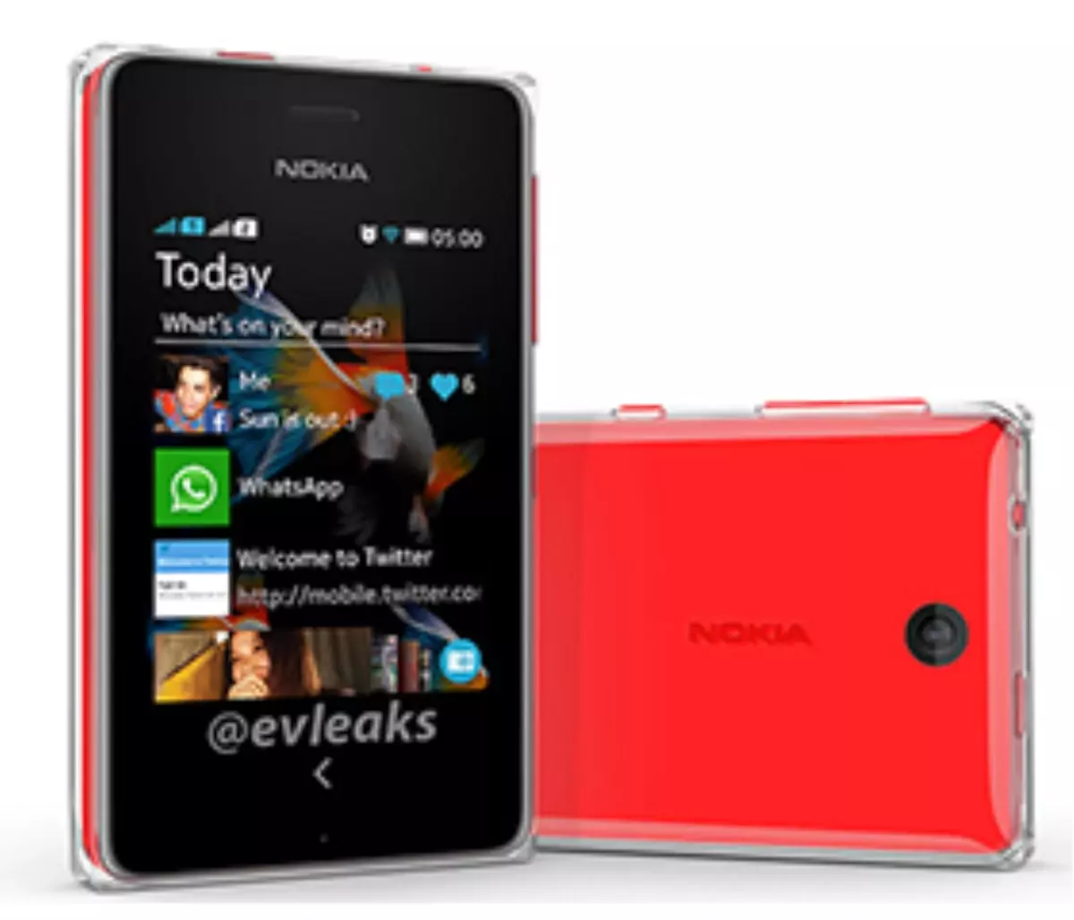Nokia Asha 500 Sızdırıldı