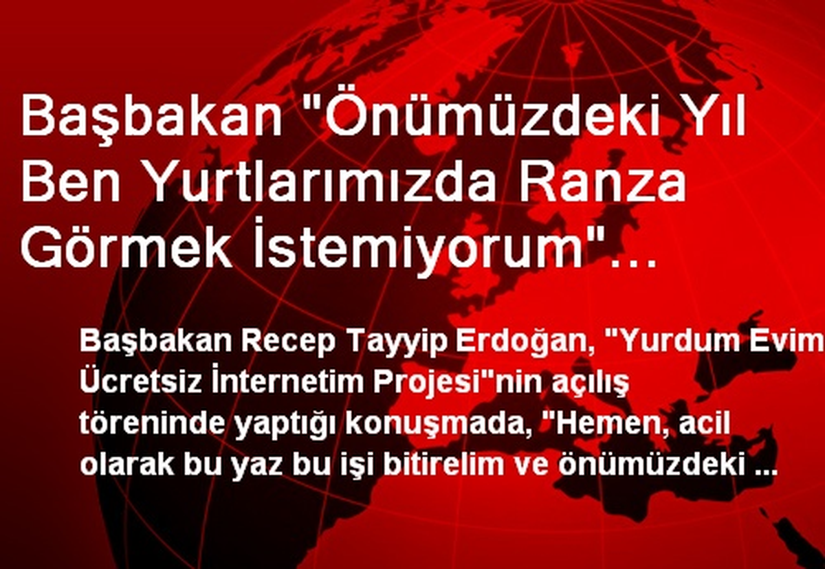 Başbakan "Önümüzdeki Yıl Ben Yurtlarımızda Ranza Görmek İstemiyorum" Demişti Ama...