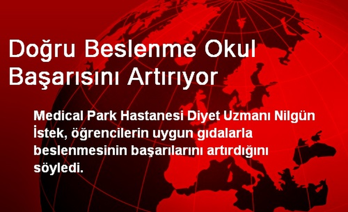Doğru Beslenme Okul Başarısını Artırıyor