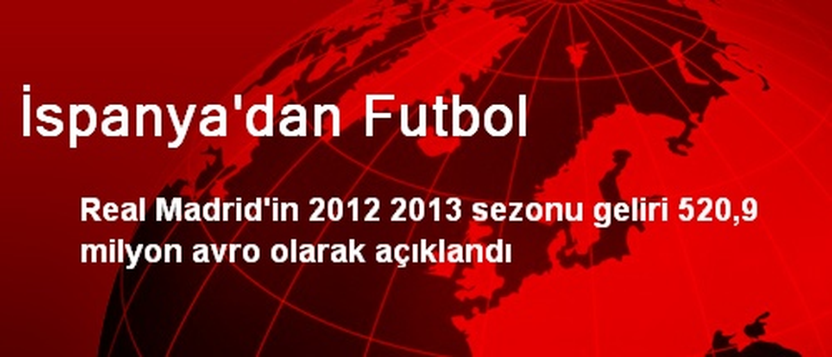 İspanya\'dan Futbol