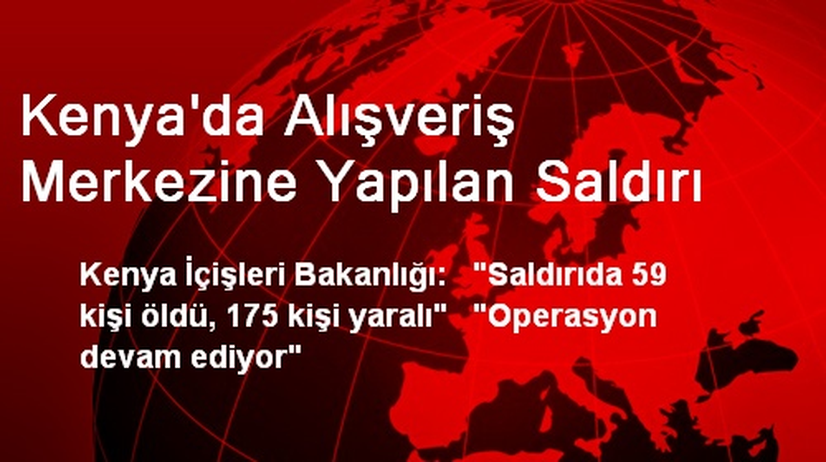 Kenya\'da Alışveriş Merkezine Yapılan Saldırı