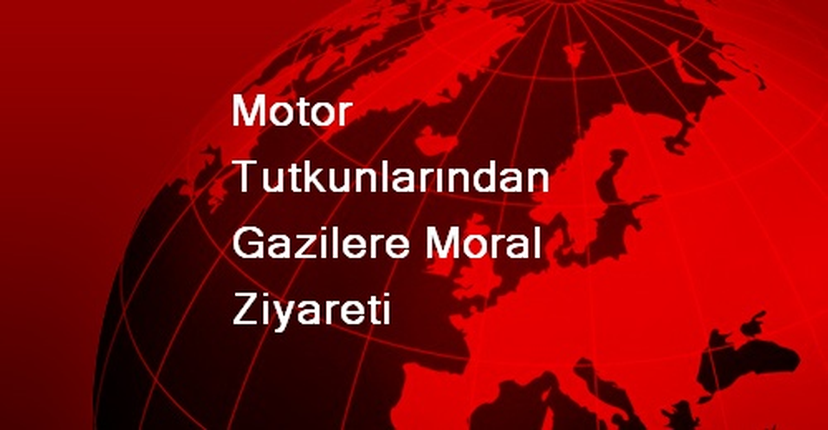 Motor Tutkunlarından Gazilere Moral Ziyareti