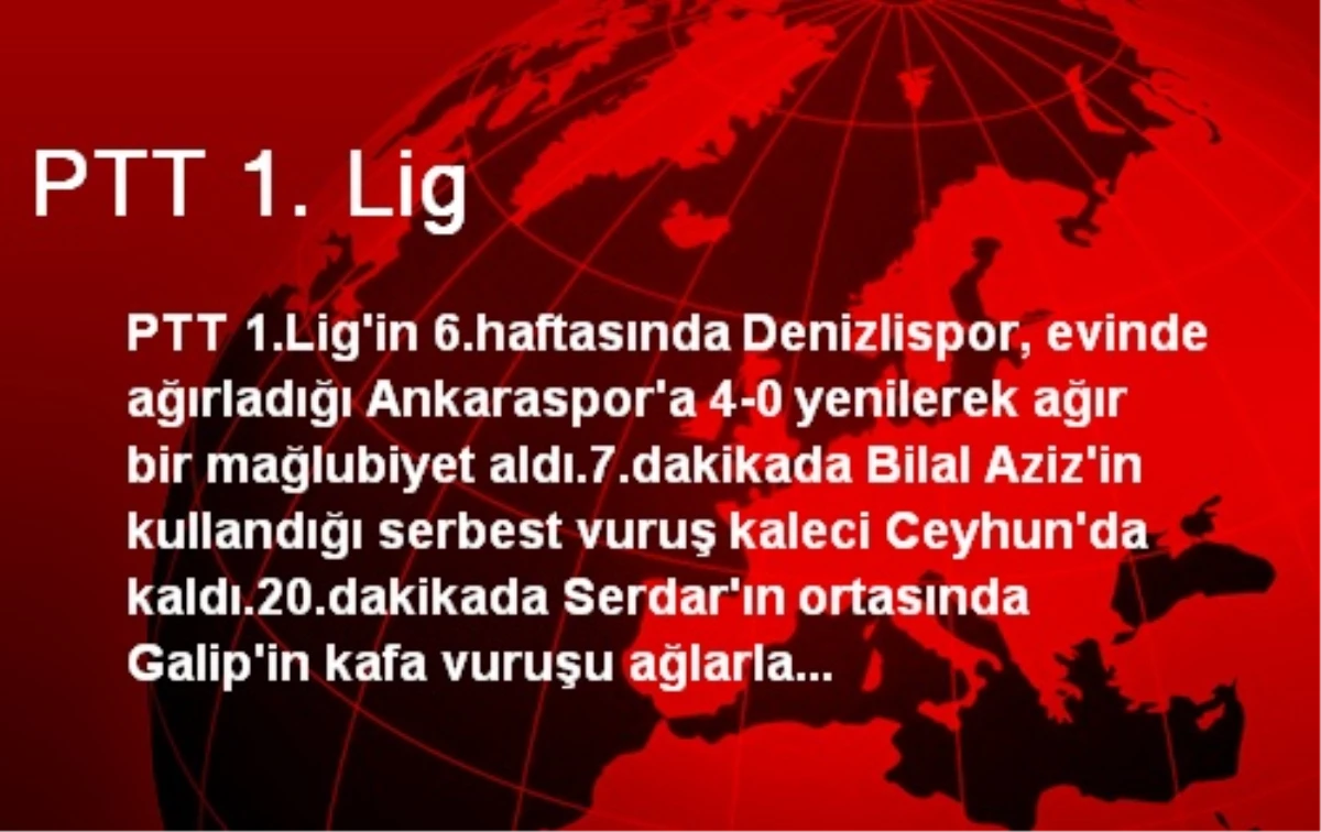 PTT 1. Lig