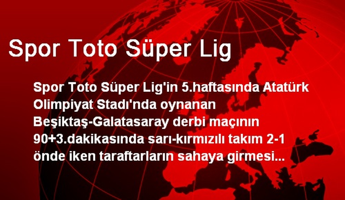 Spor Toto Süper Lig