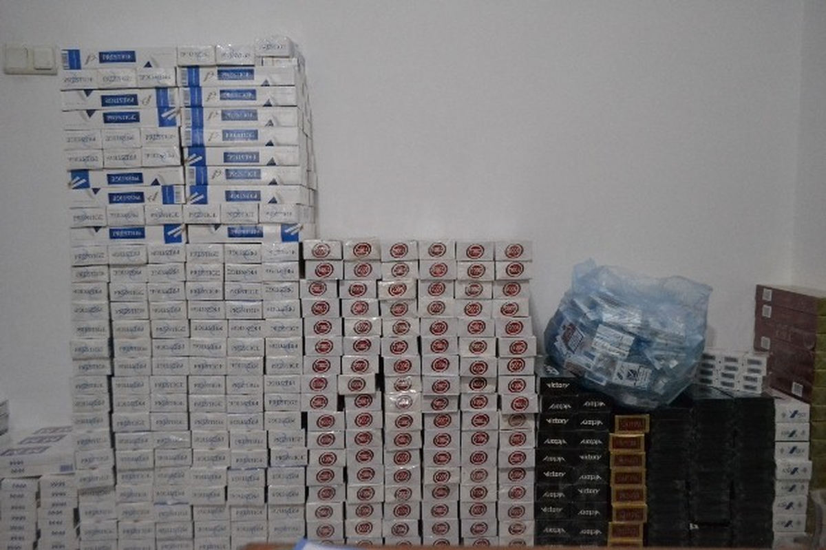 5 Bin 730 Paket Kaçak Sigara Ele Geçirildi