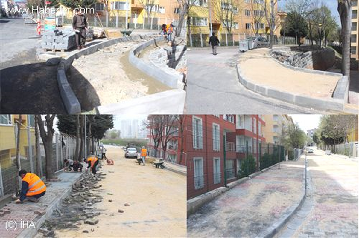 Beylikdüzü\'ne Yeni Kaldırımlar