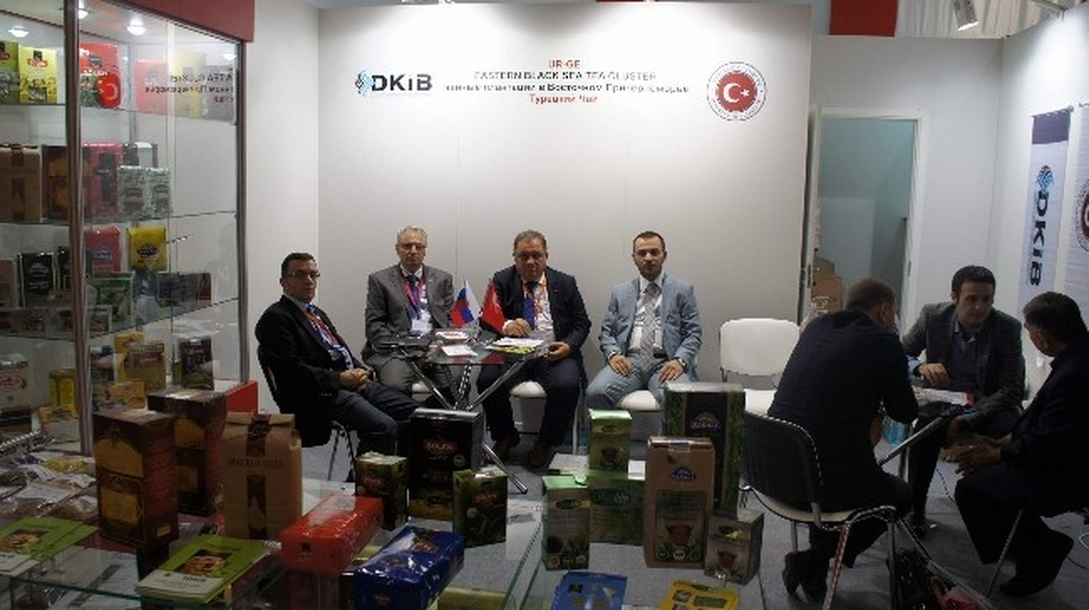 Çay Firmaları Rusya Pazarı\'nda Görücüye Çıktı