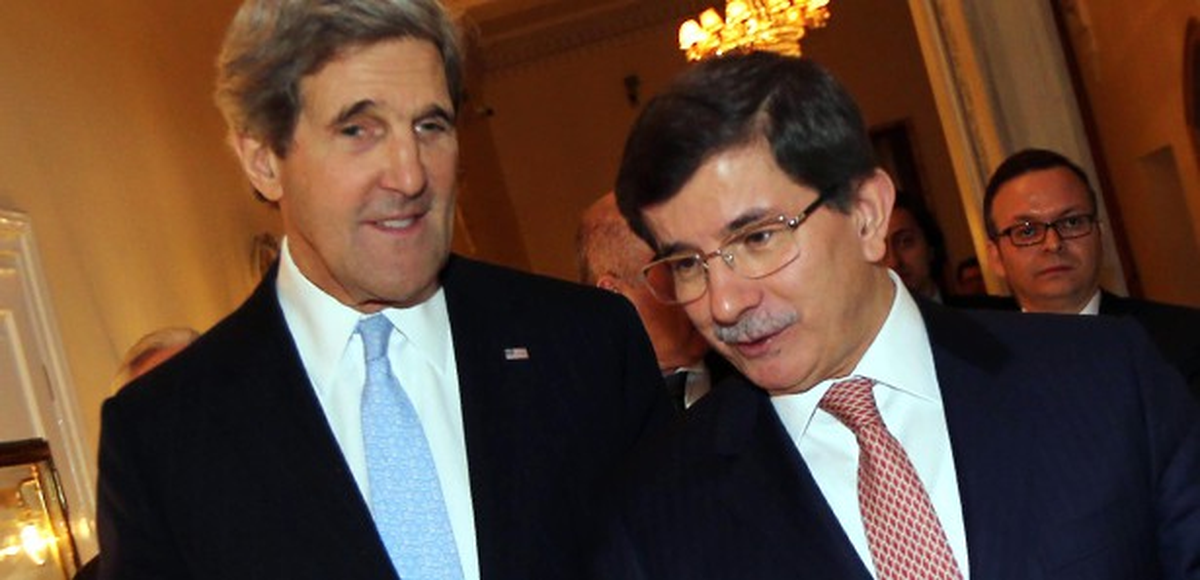 Davutoğlu John Kerry görüşmesi NEW YORK