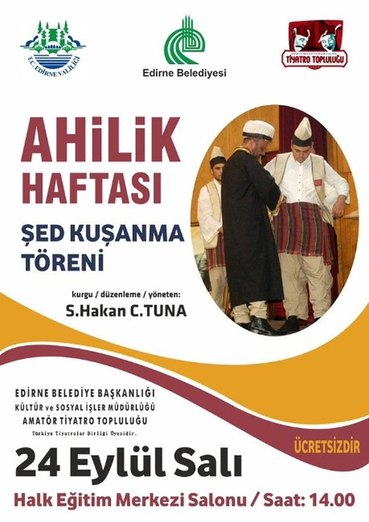 Edirne\'de \'Şed Kuşanma Töreni\'ni Canlandırılacak