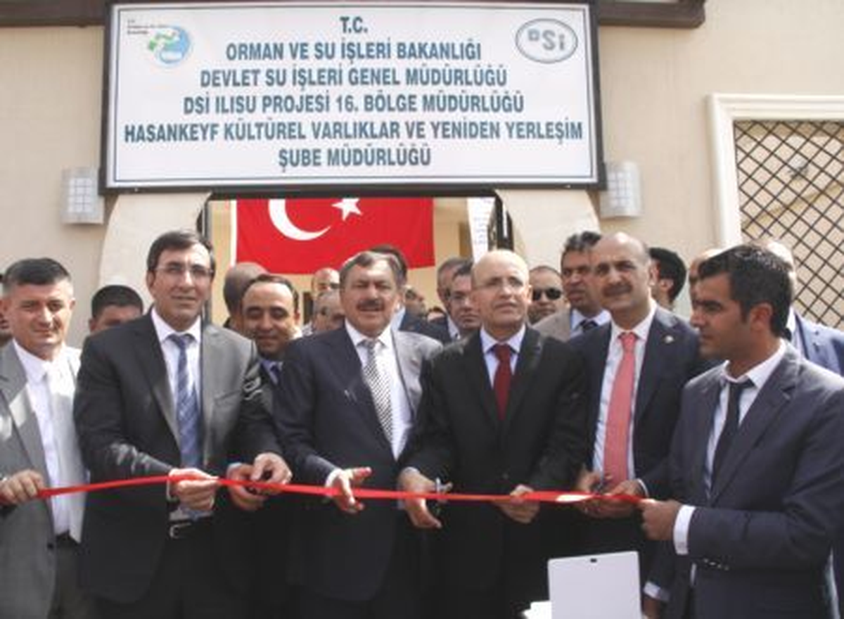 Hasankeyf\'te Köprü ve Viyadük Temel Atma Töreni