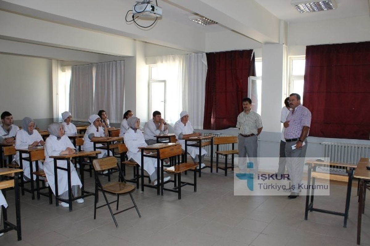 İşkur\'dan Meslek Kurslarına Ziyaret