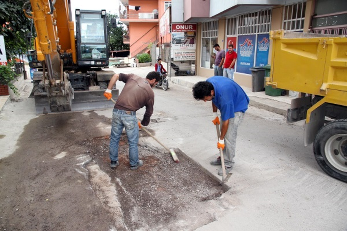 İSU\'dan, Önce Tamir Sonra Asfalt