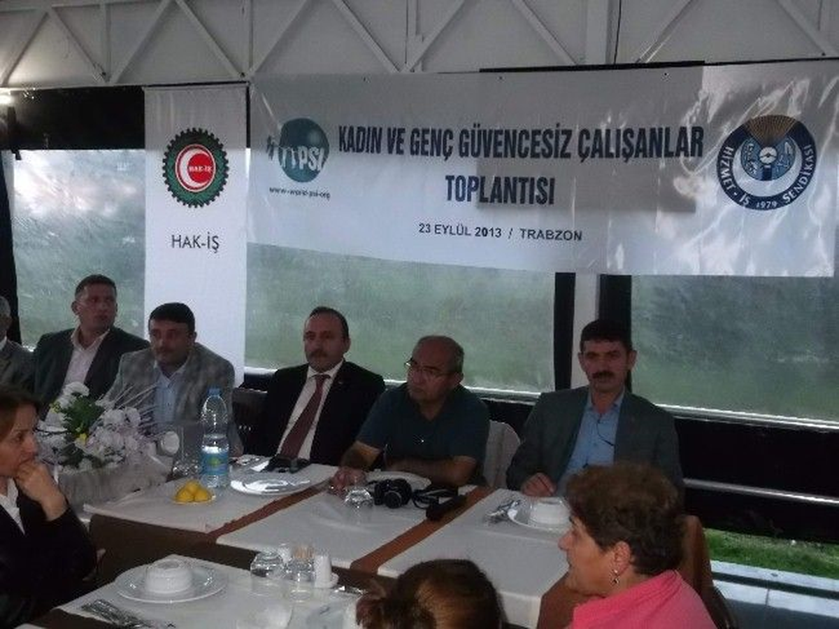 "Kadın ve Genç Güvencesiz Çalışanlar Toplantısı"