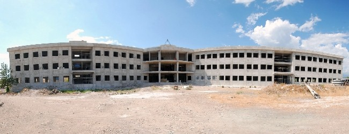 Kumluca Meslek Yüksek Okulu İnşaatı Devam Ediyor