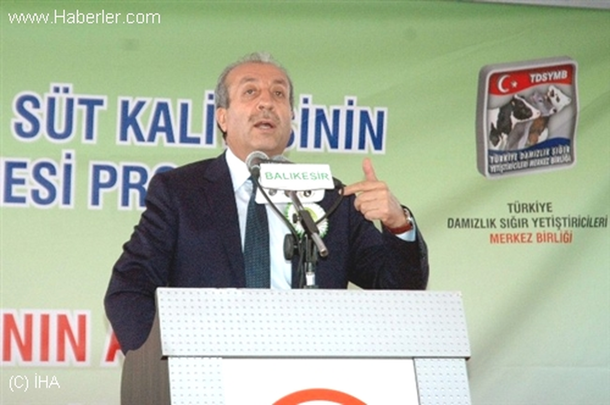 Mehdi Eker Kurbanlık hayvan sayıları BALIKESİR