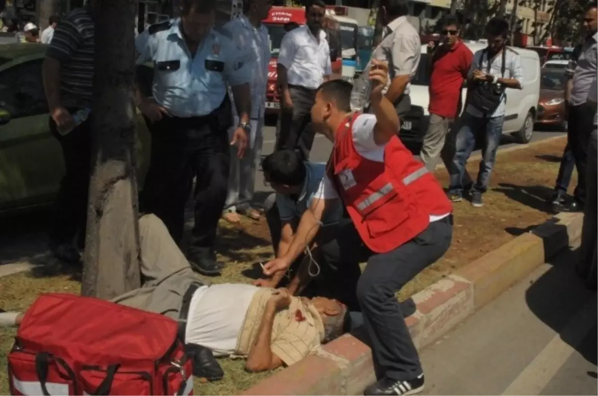 Mersin\'de Trafik Kazası: 1 Yaralandı