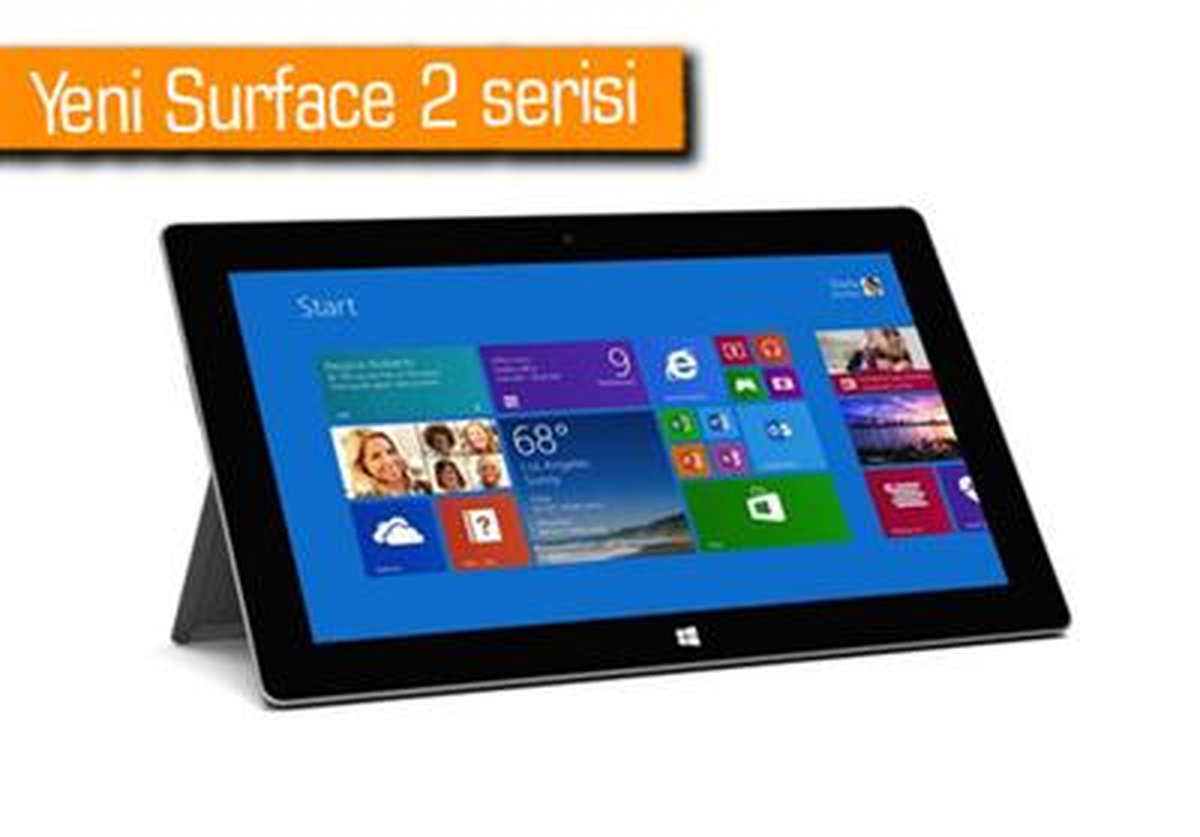 Microsoft, Surface 2 ve Pro Modellerini Duyurdu!