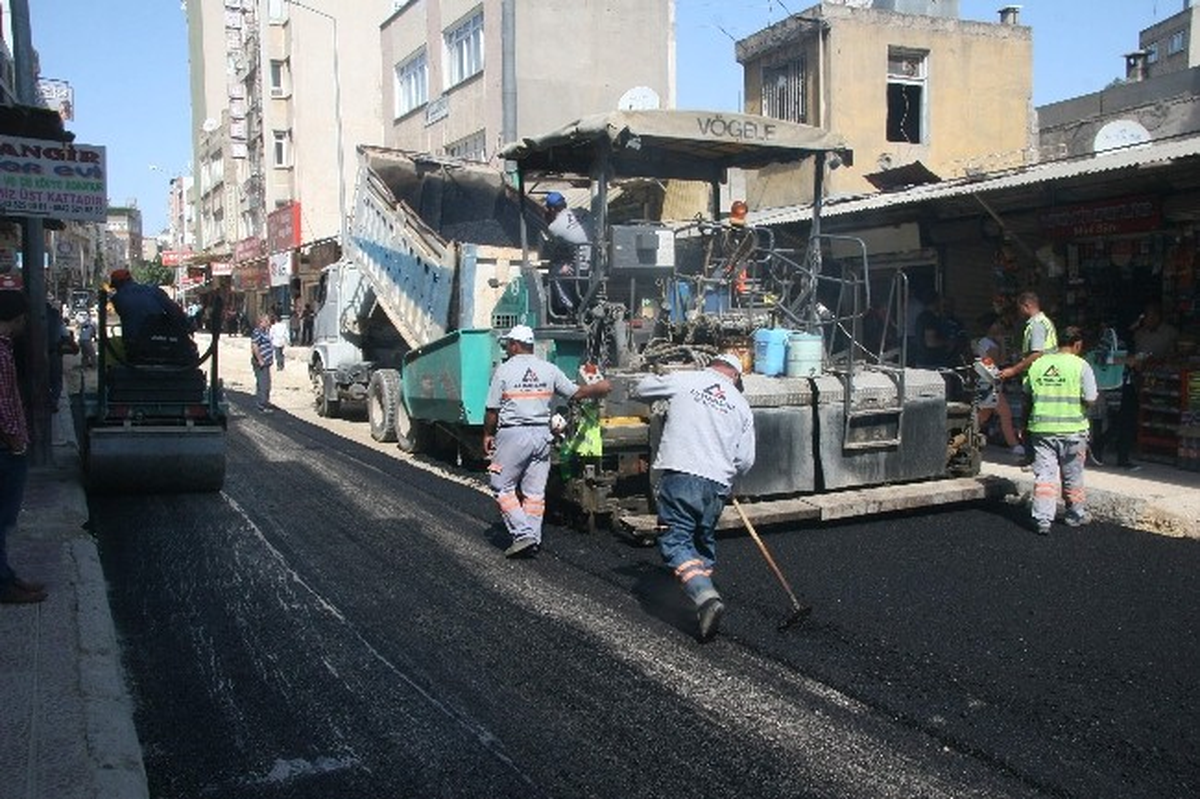 Murtaza Caddesi Asfaltlama Çalışmaları Başladı