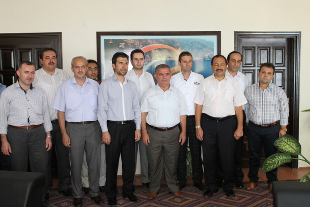 MÜSİAD Üyeleri Kaymakam Çalık\'ı Ziyaret Etti