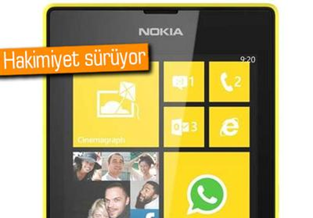 Nokia, Windows Phone 8 Pazarındaki Liderliğini Sürdürüyor
