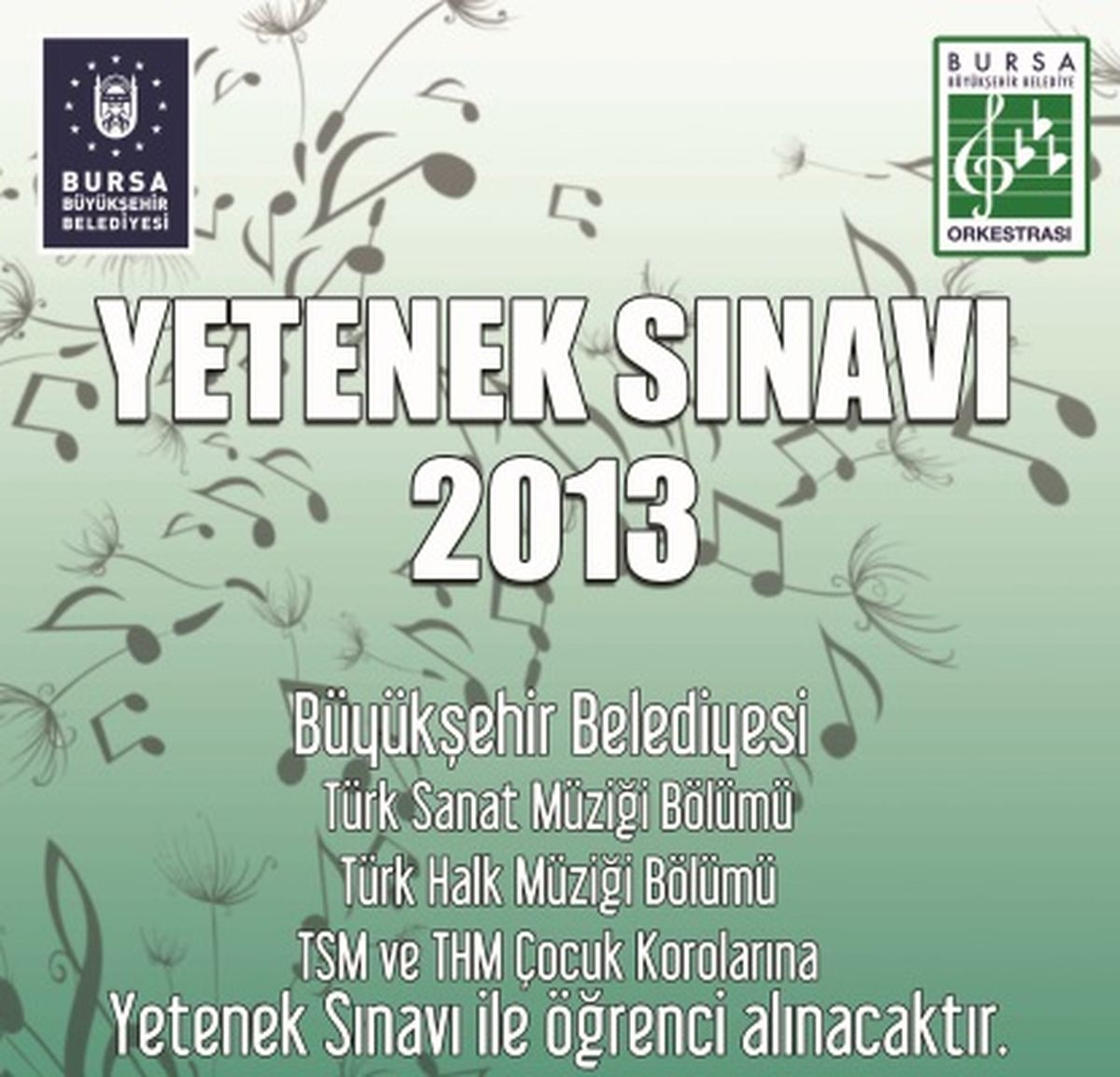 Orkestranın Yeni Yetenekleri Belirlendi