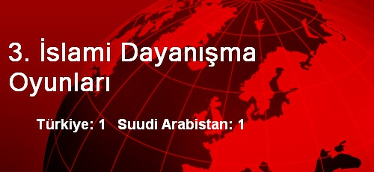 3. İslami Dayanışma Oyunları