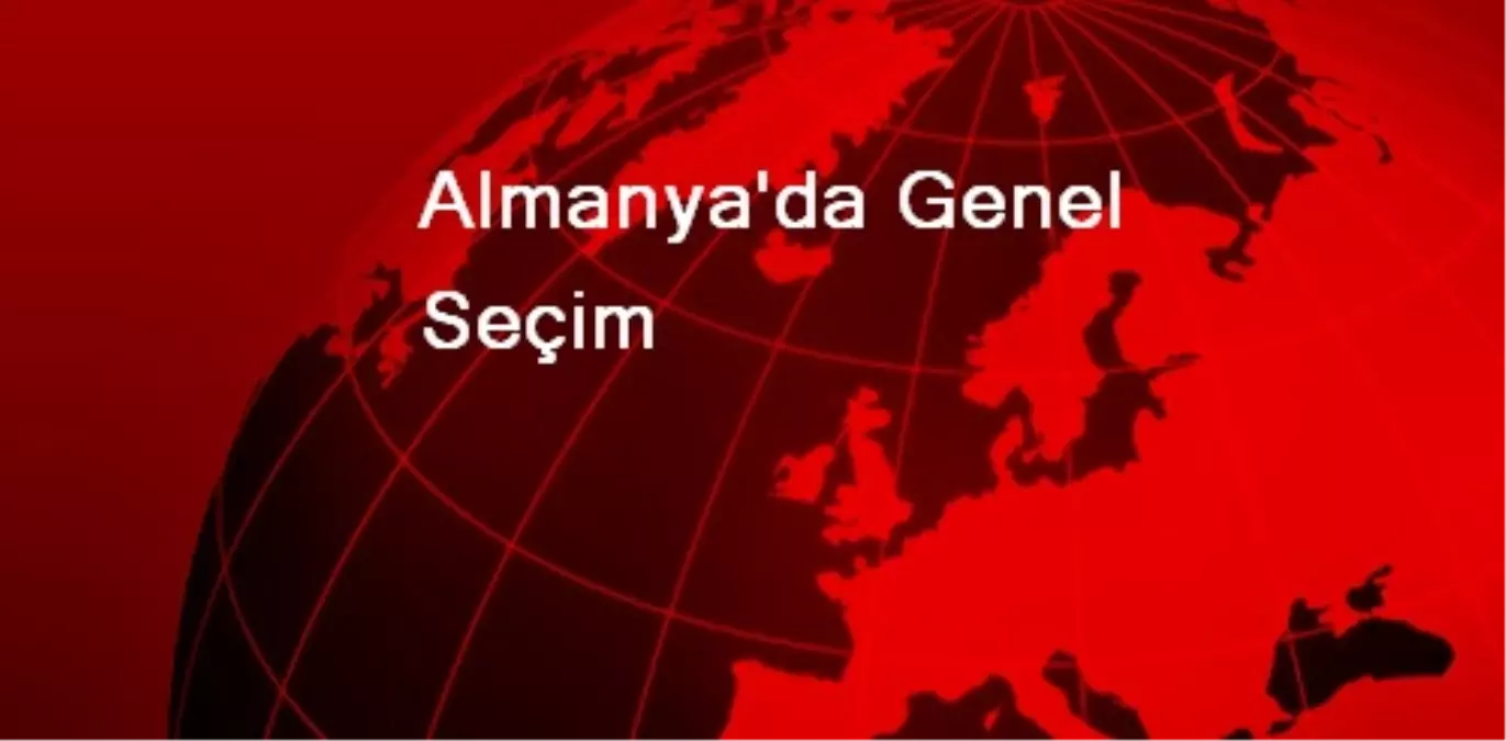 Almanya\'da Genel Seçim