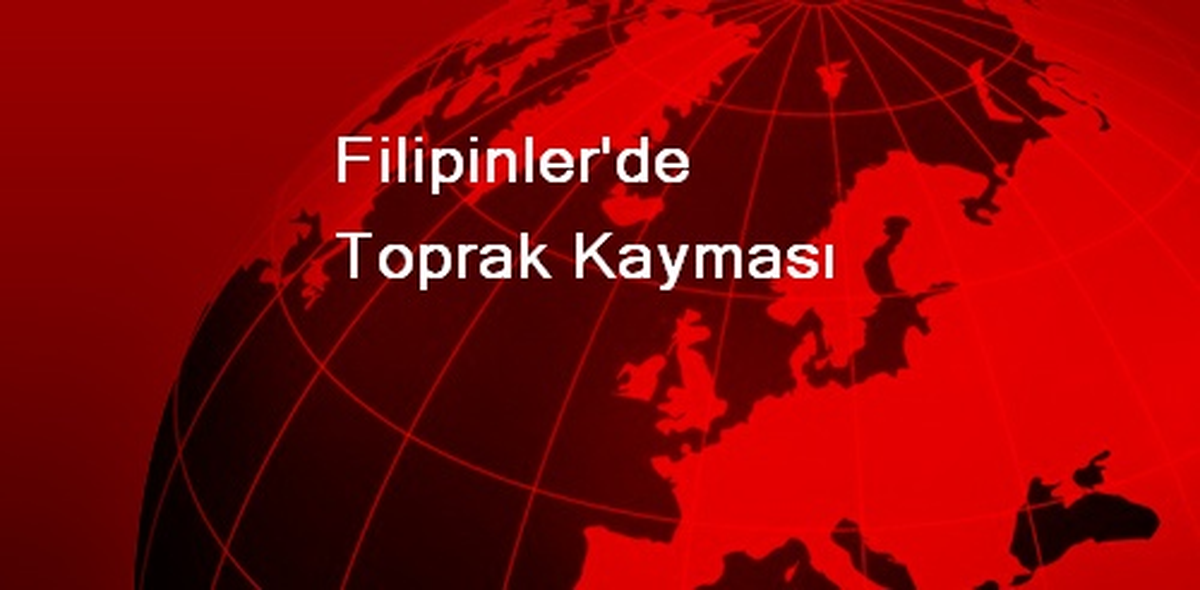 Filipinler\'de Toprak Kayması