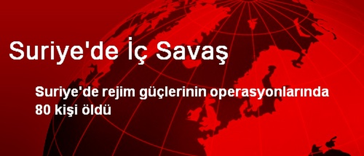 Suriye\'de İç Savaş
