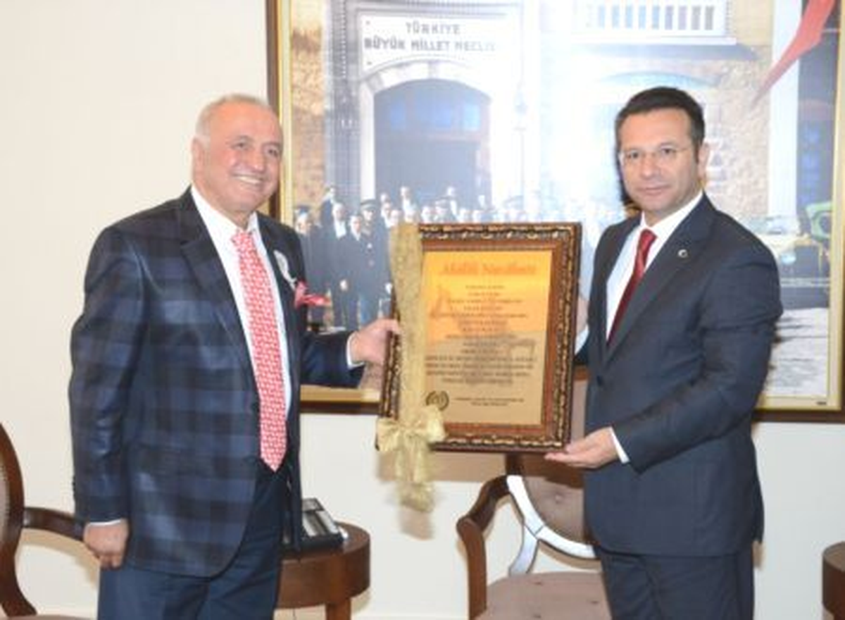 Samsun Valisi Aksoy\'a Ziyaret