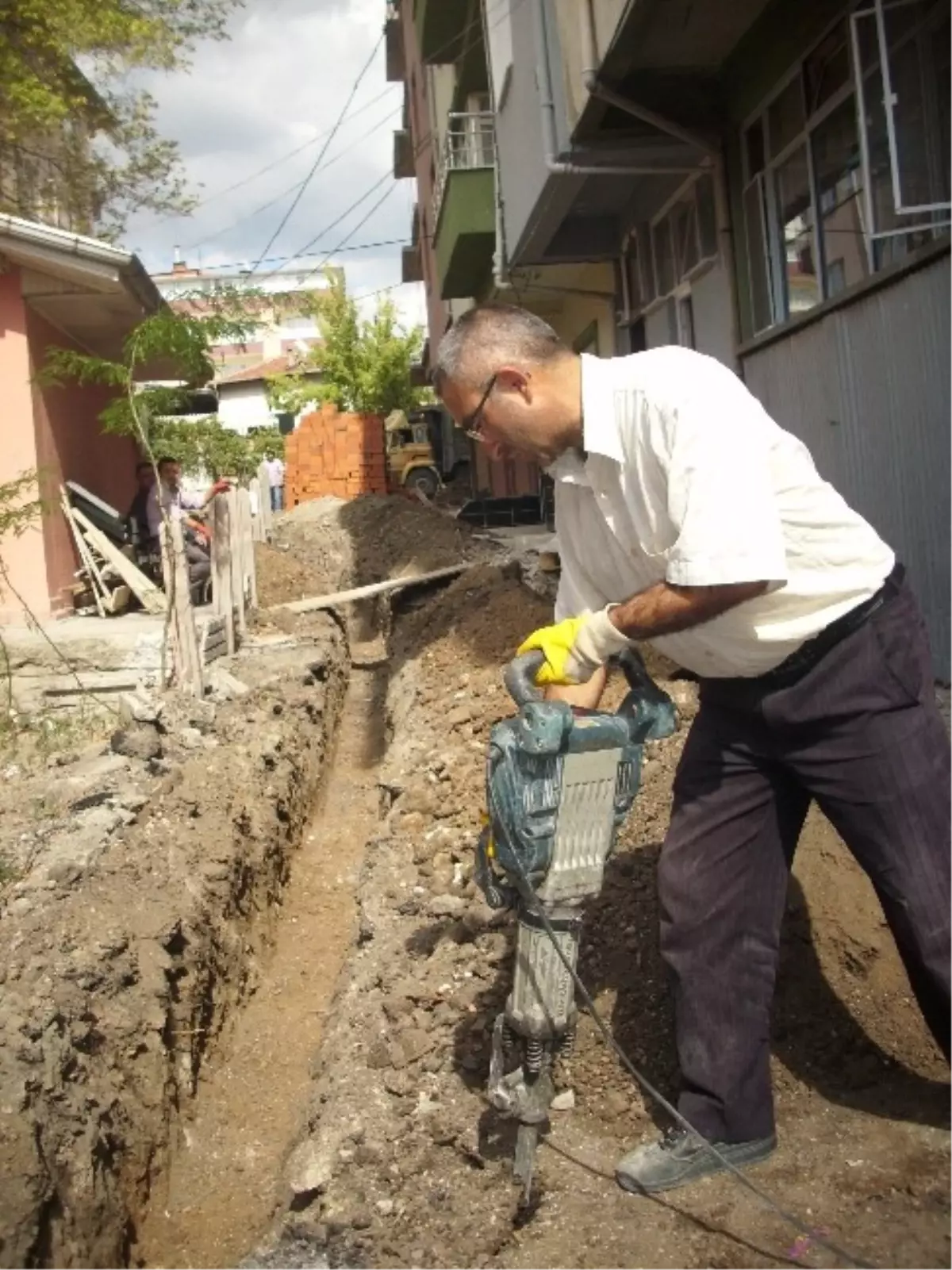 Tavşanlı\'da Doğalgaz Çalışmaları