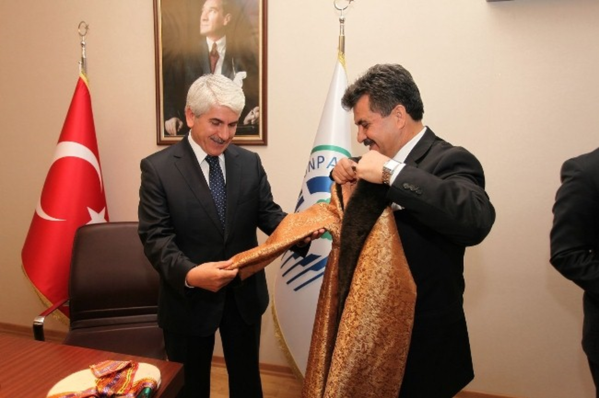 Ahilik Komitesi Başkan Sakallı\'yı Ziyaret Etti