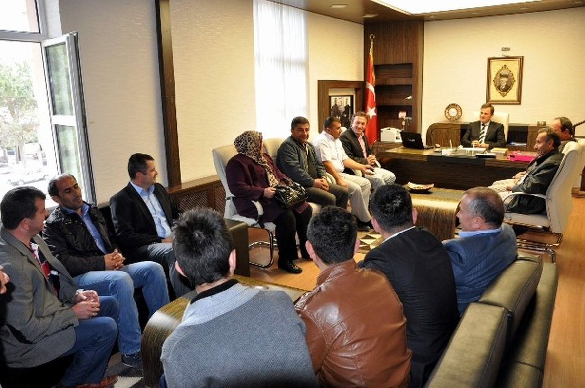 AK Parti Suşehri İlçe Teşkilatından, Kaymakam Perçi\'ye Ziyaret