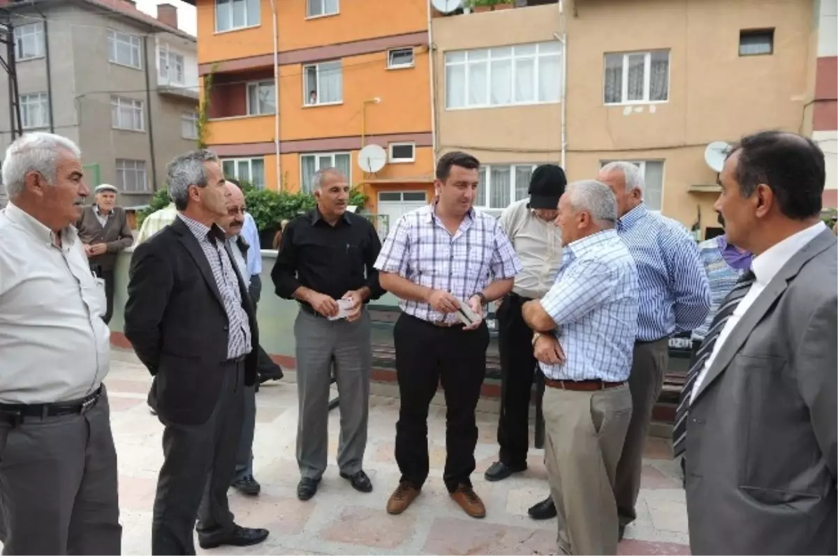 Başkan Vekili Bakıcı Çarşı Mahallesi Sakinleri ile Bir Araya Geldi
