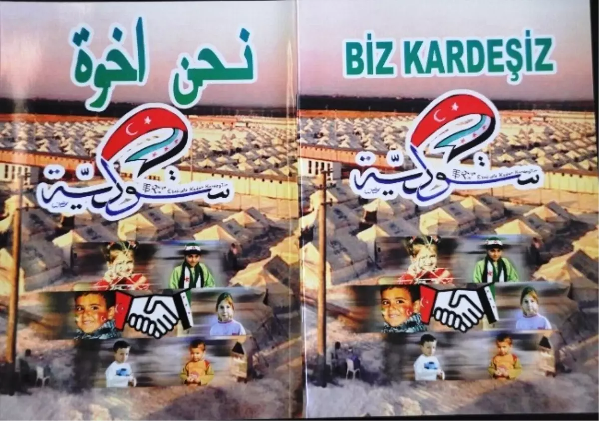 Çadır Kent, \'Biz Kardeşiz\' Dergisi Çıkardı