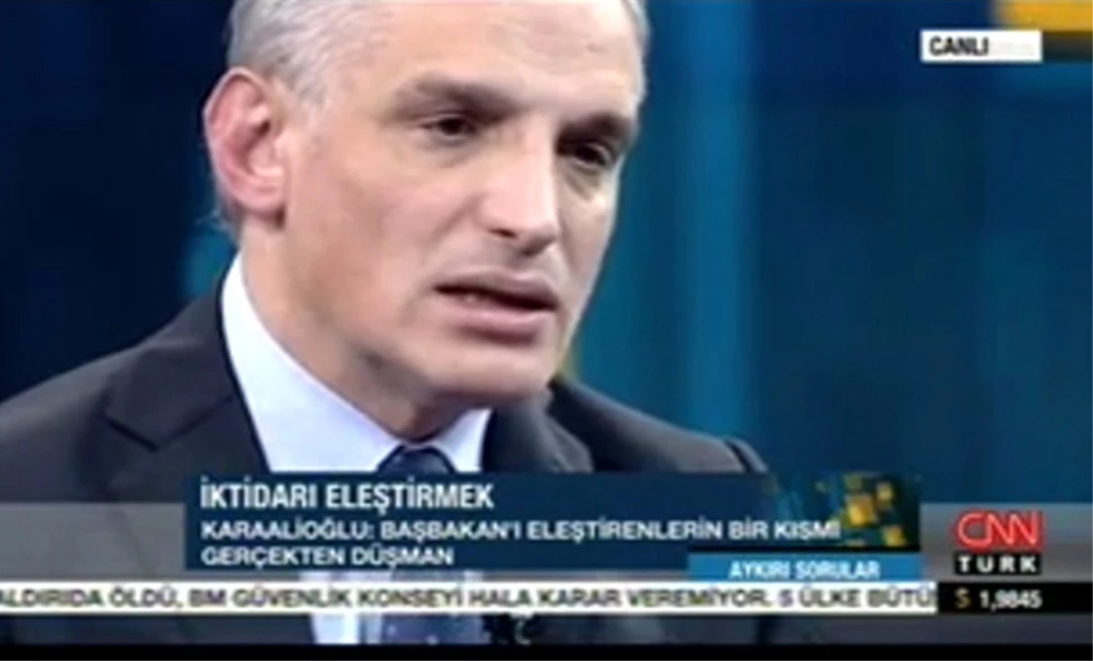 Enver Aysever ile Mustafa Karaalioğlu Canlı Yayında Atıştı