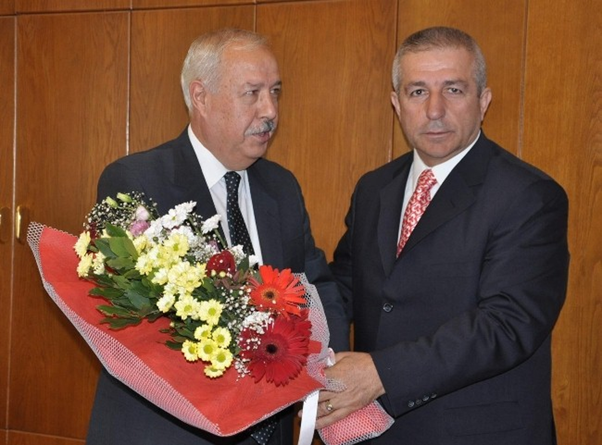 Esnaf ve Sanatkarlar Odası Başkanı Coşkun\'dan, Zonguldak Belediye Başkanı Akdemir\'e Ziyaret