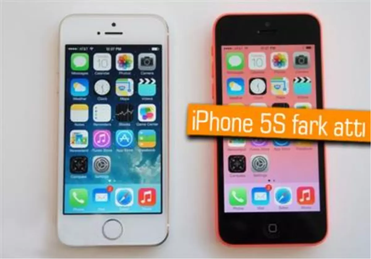 İphone 5s, 5c\'den 3.4 Kat Daha Fazla Sattı