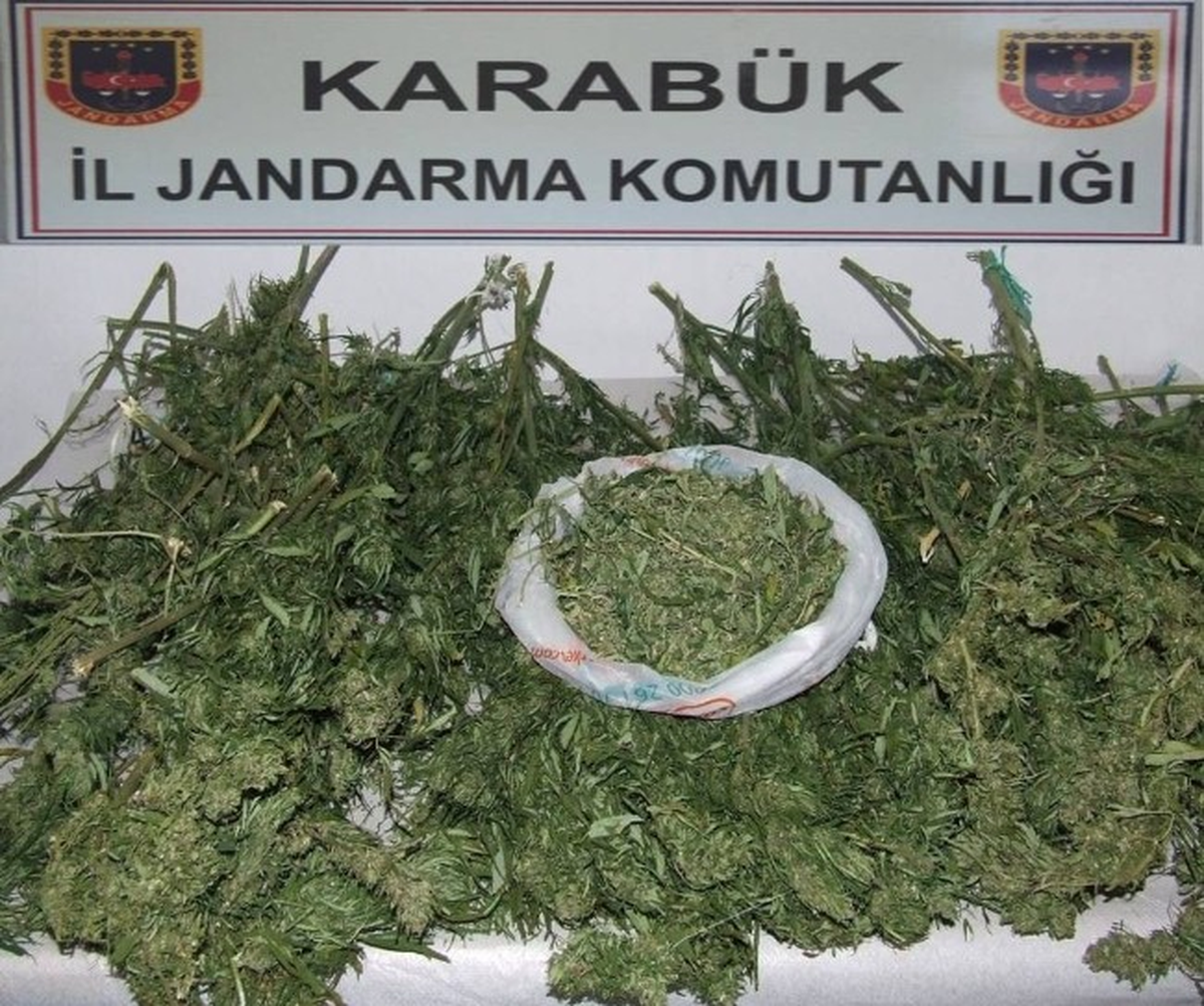 Jandarmadan Esrar Operasyonu