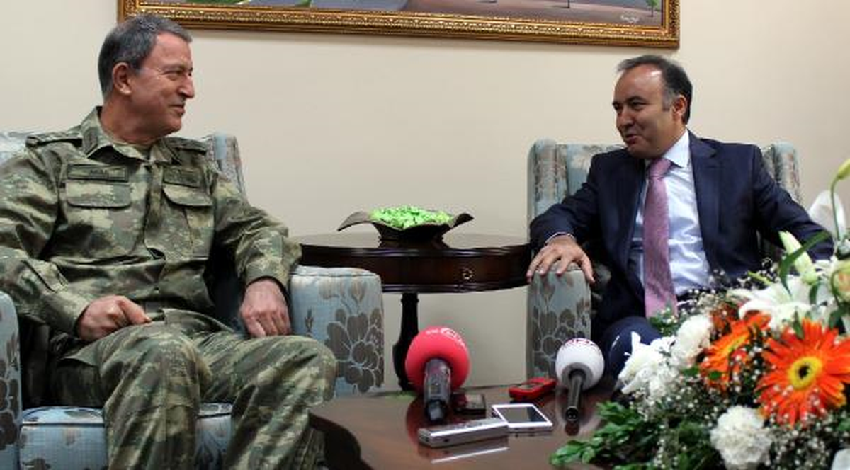 Kara Kuvvetleri Komutanı Orgeneral Akar, Erzurum\'da