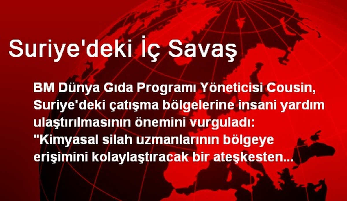 Suriye\'deki İç Savaş