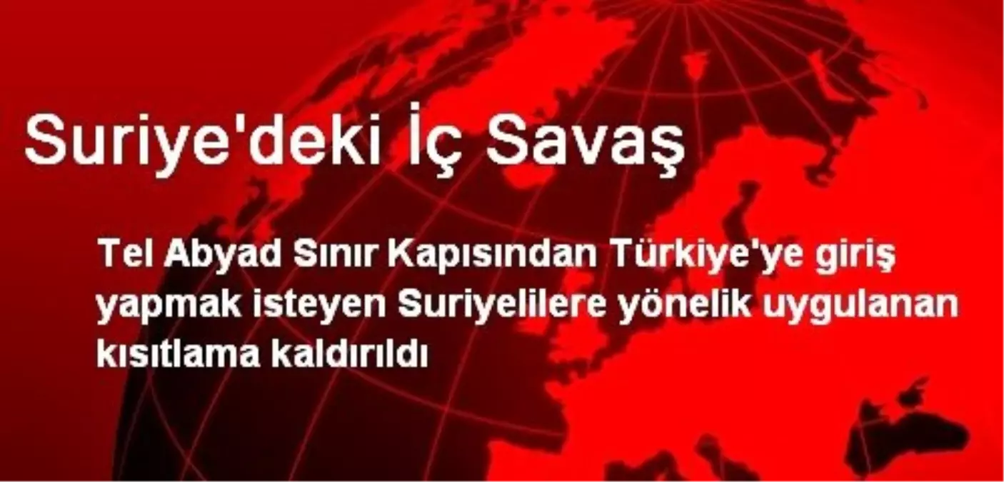 Suriye\'deki İç Savaş