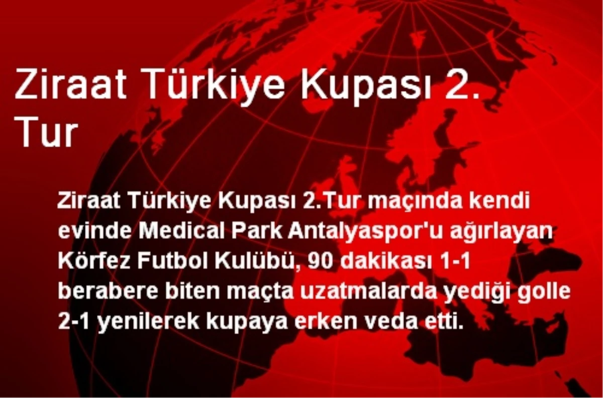 Ziraat Türkiye Kupası 2. Tur