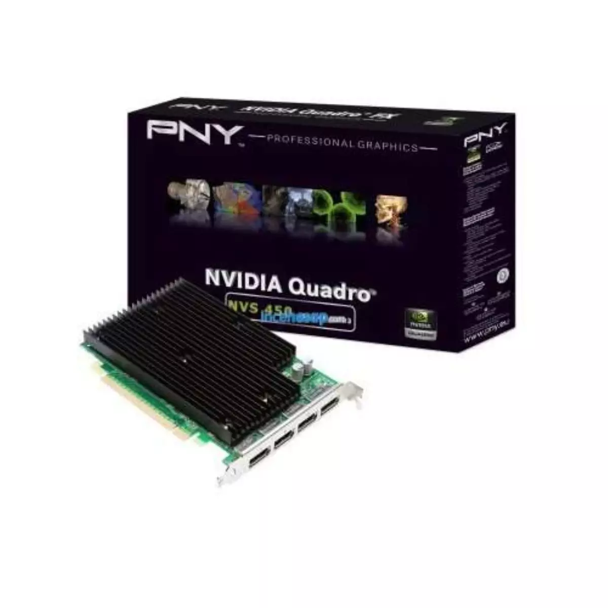 Pny Quadro Nvs450 512mb Ddr3 128 Bit Vga 16x