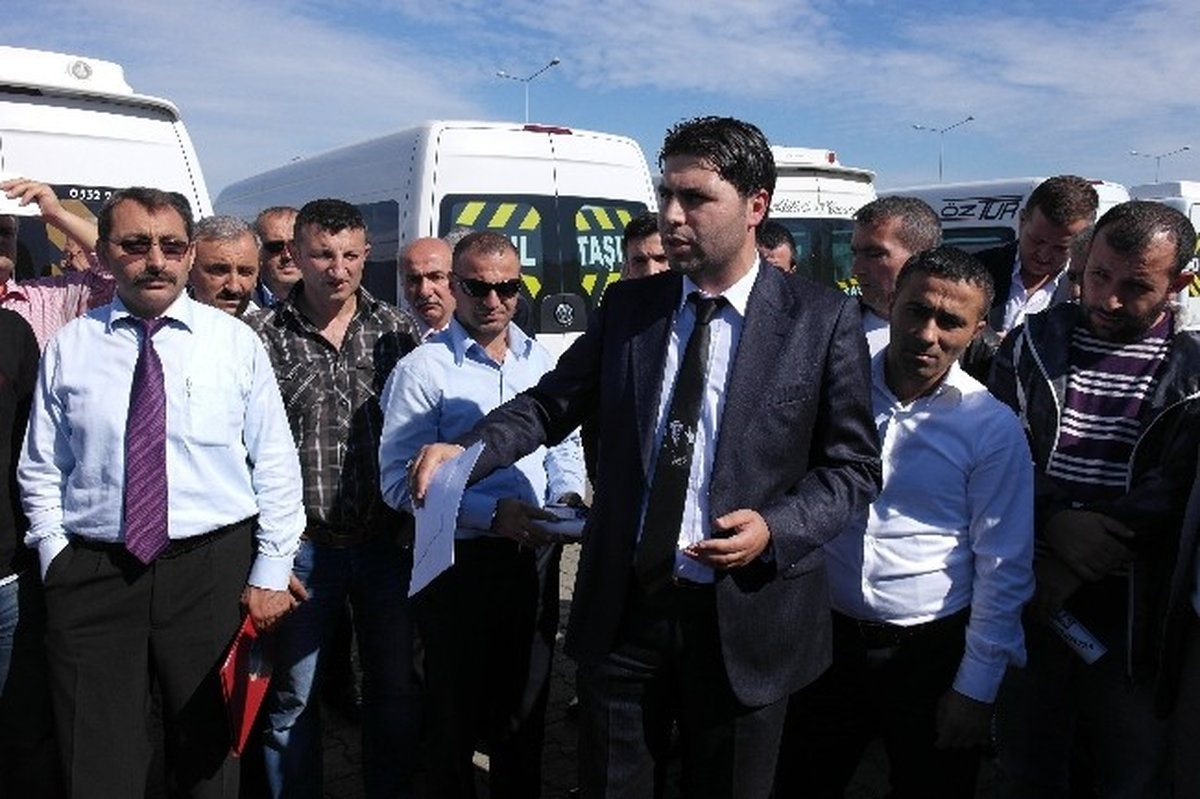 Trabzon\'da Servis Şoförleri Sıkıntılı