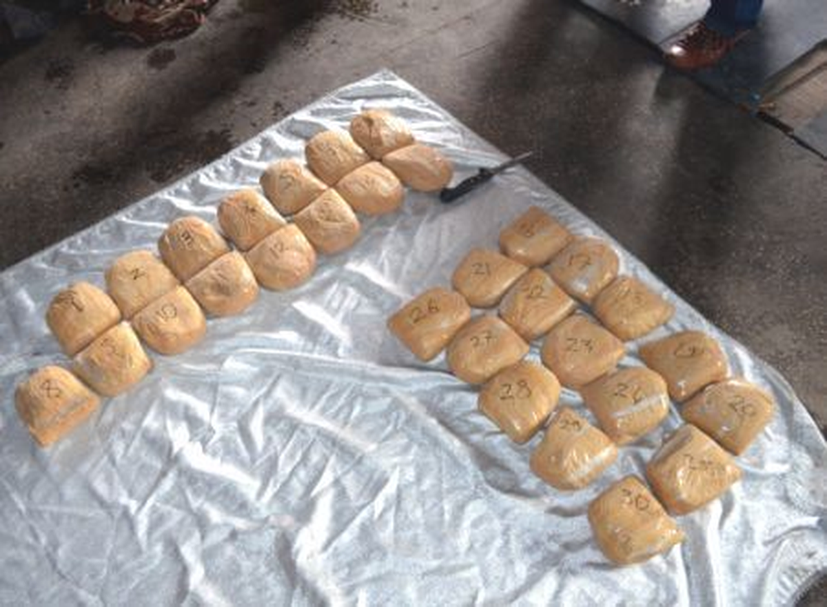 Adana Polisi 33 Buçuk Kilo Eroin Ele Geçirdi