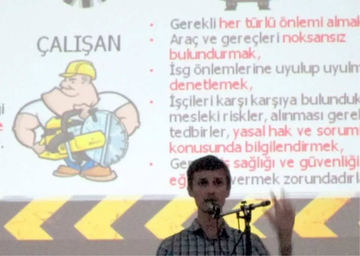 Esnafa İş Güvenliği Semineri