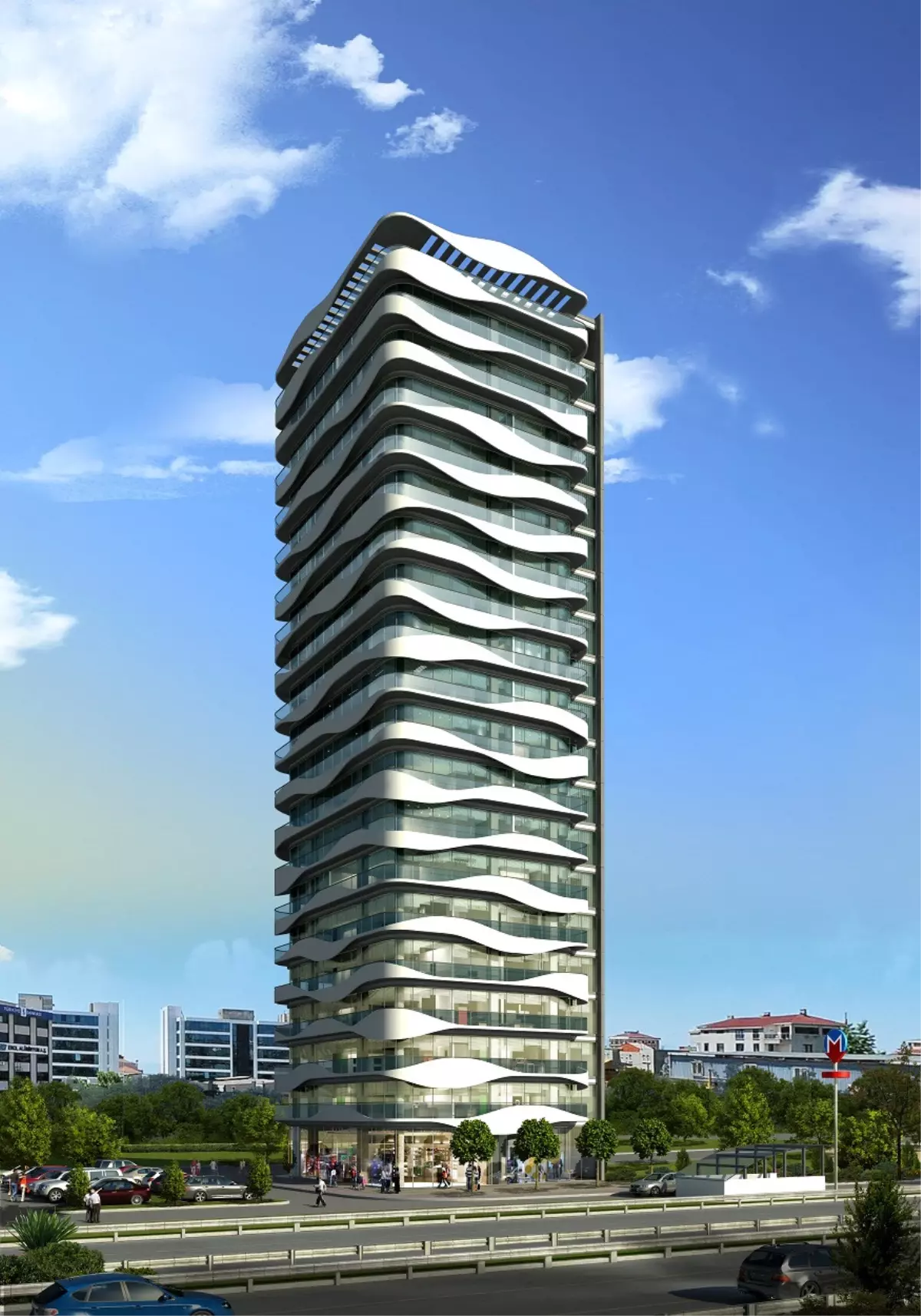 Helis Metro Ofis\'e Ulaşım Çok Kolay